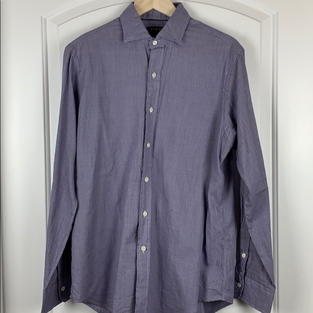 Ralph Lauren Polo RL Twill Dress Shirt Size M